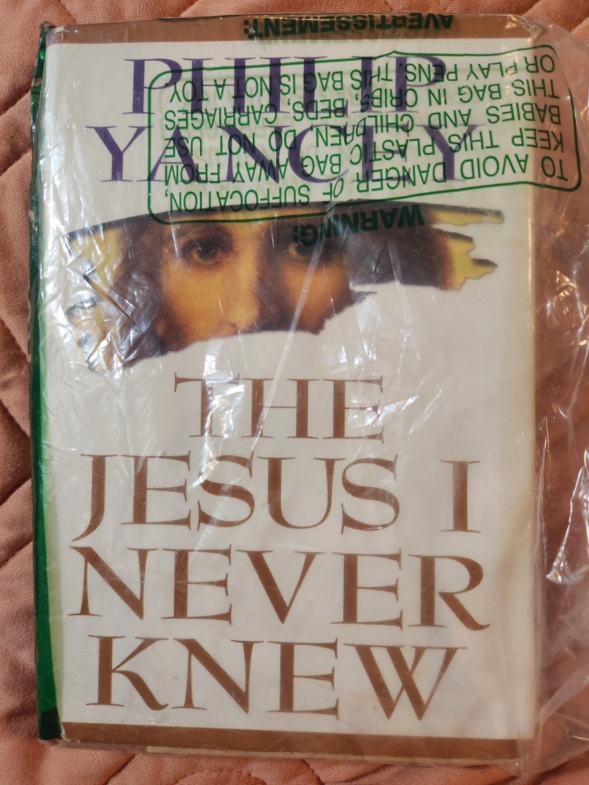 The Jesus I Never Knew by Philip Yancey 1995 Hardcover Zondervan Religion Book