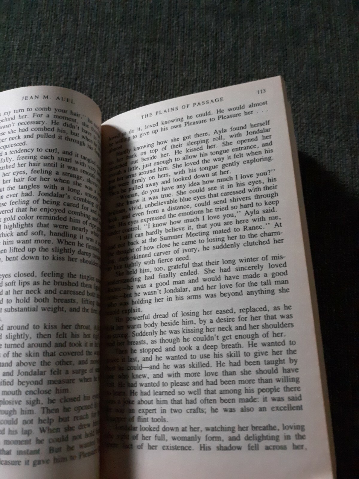 Earth’s Children Ser.: The Plains of Passage by Jean M. Auel 1991, Acceptable
