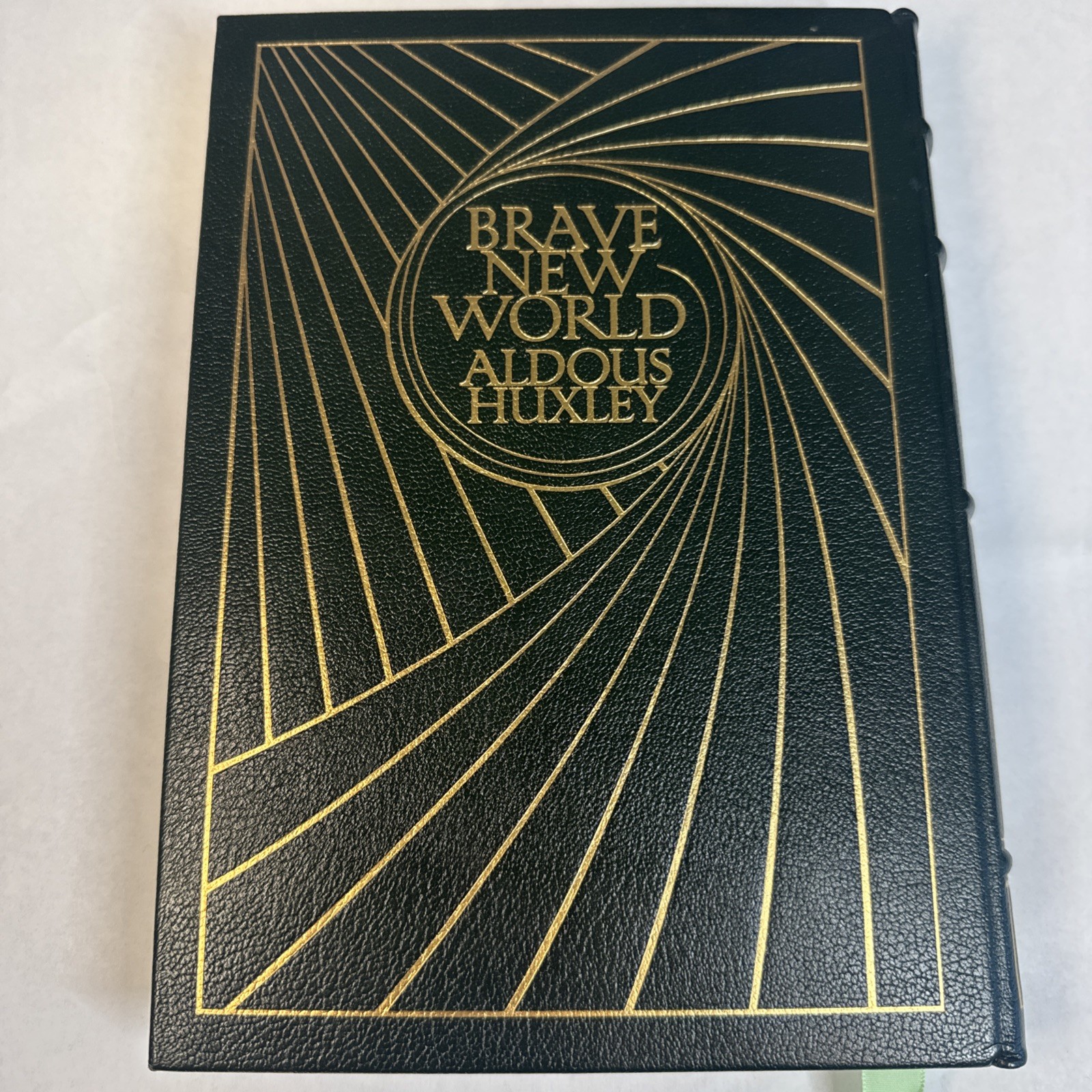 Brave New World by Aldous Huxley 1978 Hardcover, Easton Press, Sweet Inscription