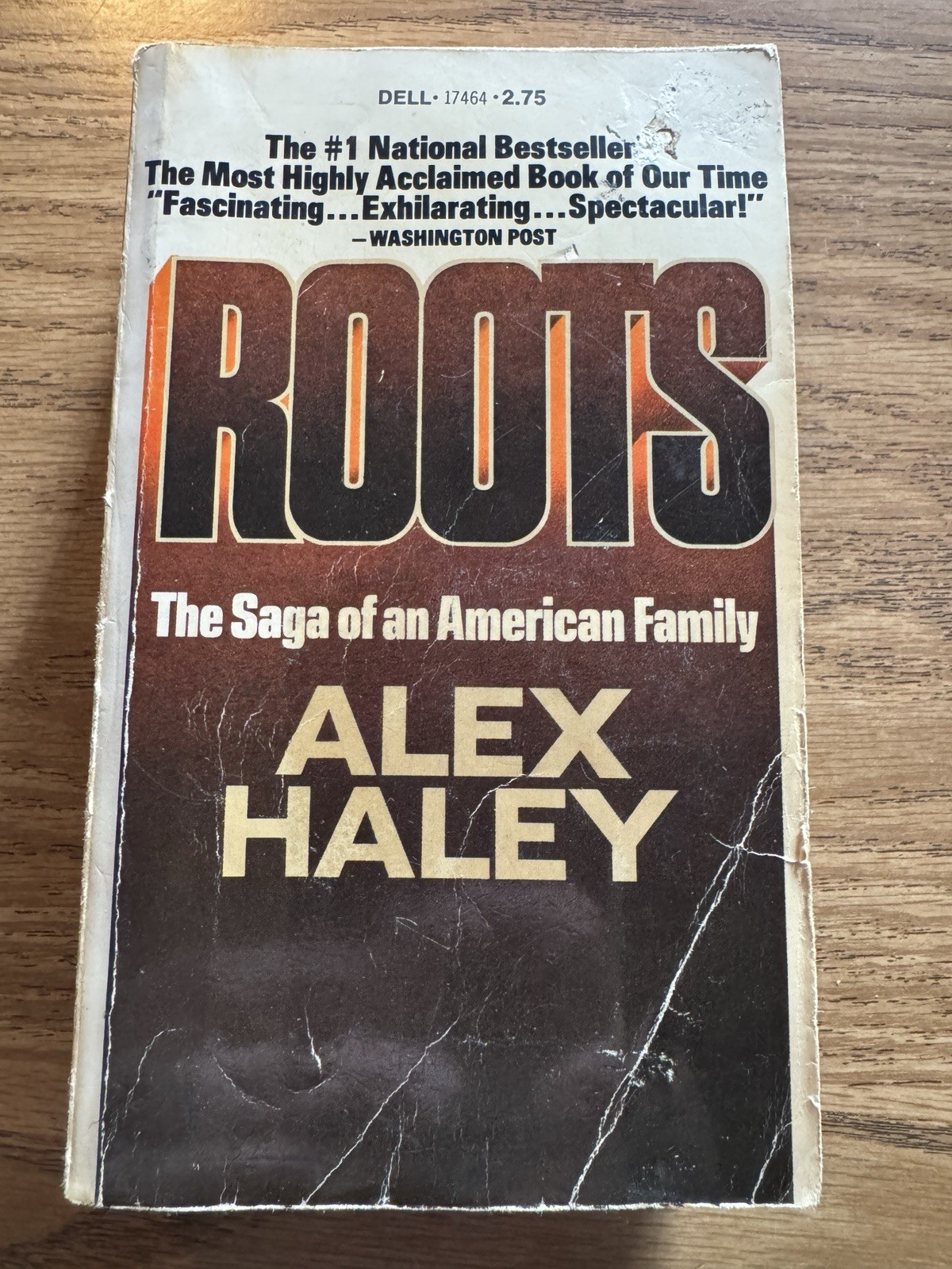 ROOTS By Alex Haley (1977, Paperback) 1st DELL Printing (Dell 17464)