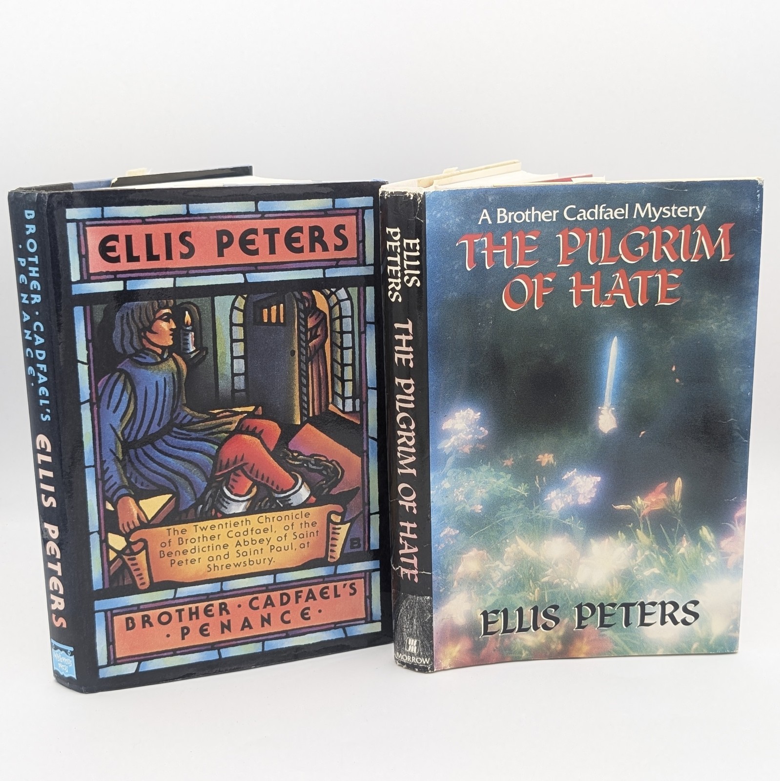 Vintage Ellis Peters Brother Cadfael Mystery Series Lot Hardcover First Edition