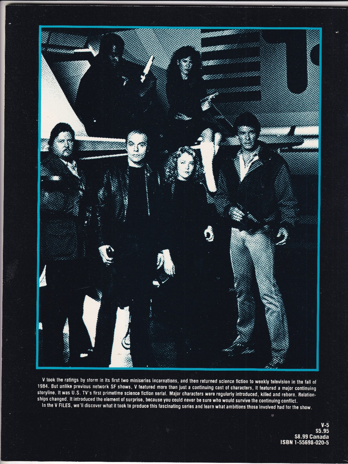 THE V FILES BOOK FIVE: CONCLUSION by Edward Gross (1986) 72 pages.