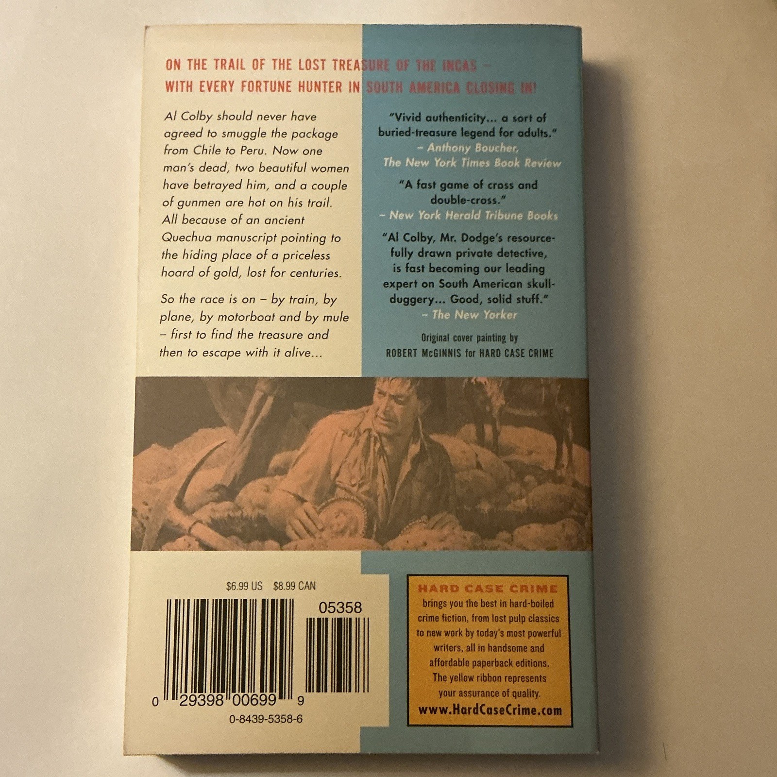 Plunder of the Sun by David Dodge (Hard Case Crime) Paperback
