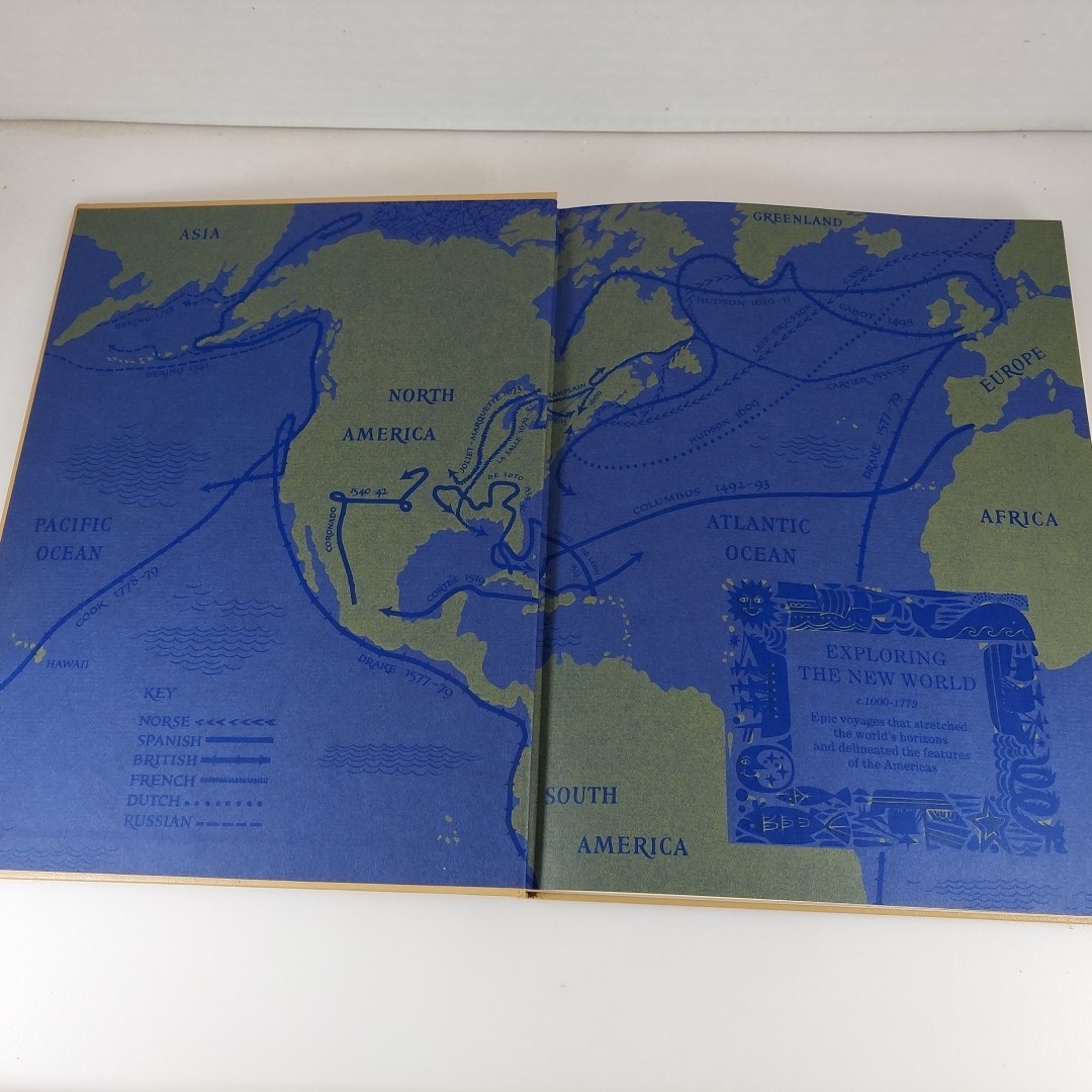 The LIFE History of the United States Vol 1 The New World 1963 Illustr HC
