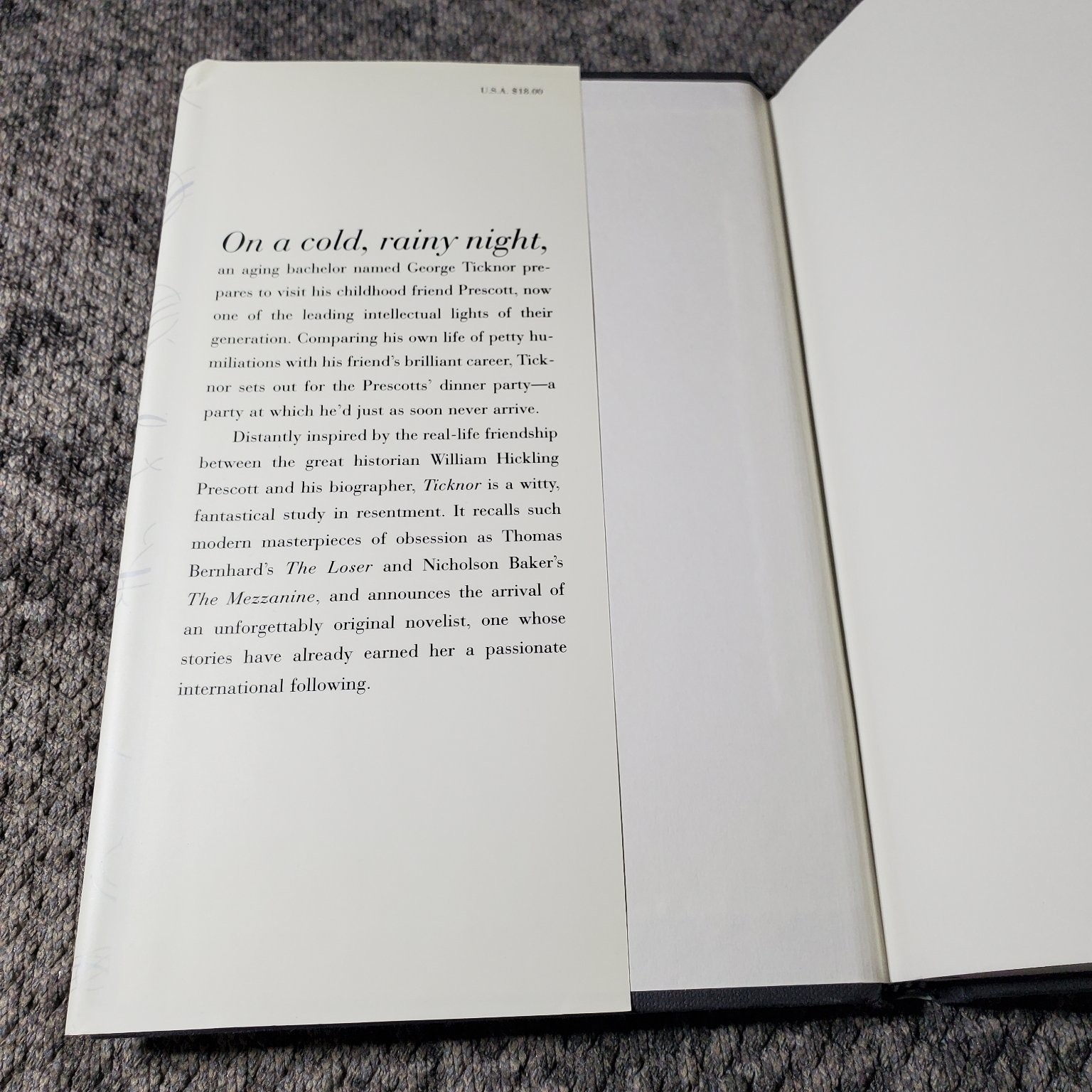 Ticknor Sheila Heti 2006 First Edition Fiction Farrar Straus Giroux