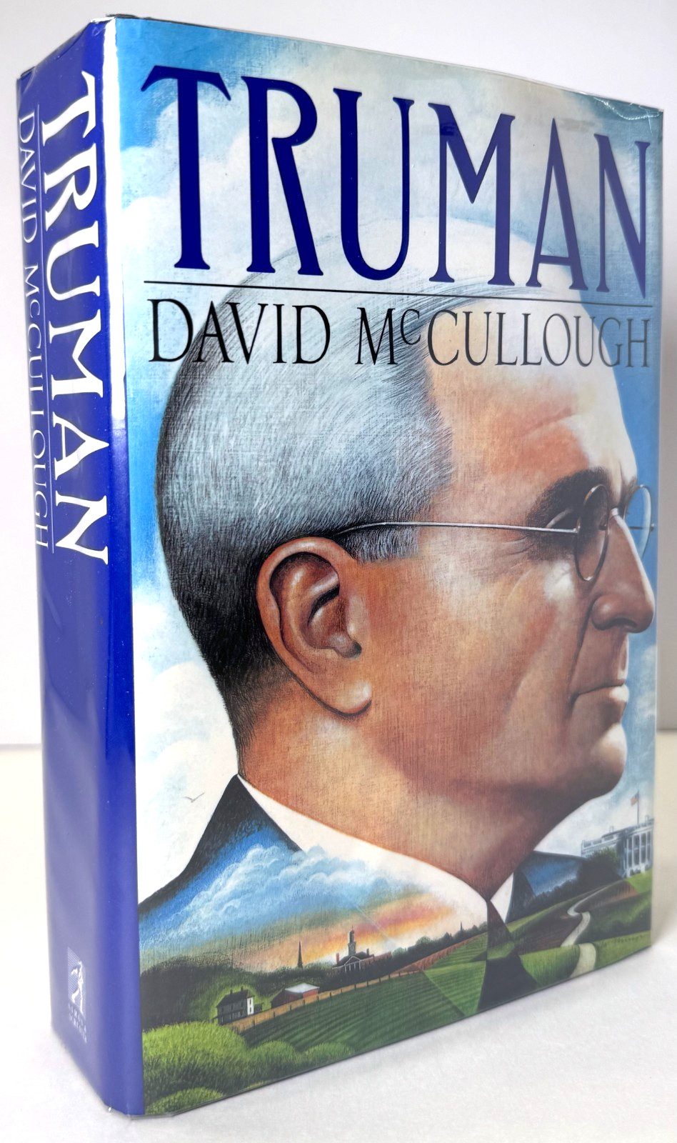 Truman (Pulitzer) David McCullough 1992 1st edition, 1st printing in Mylar, VG