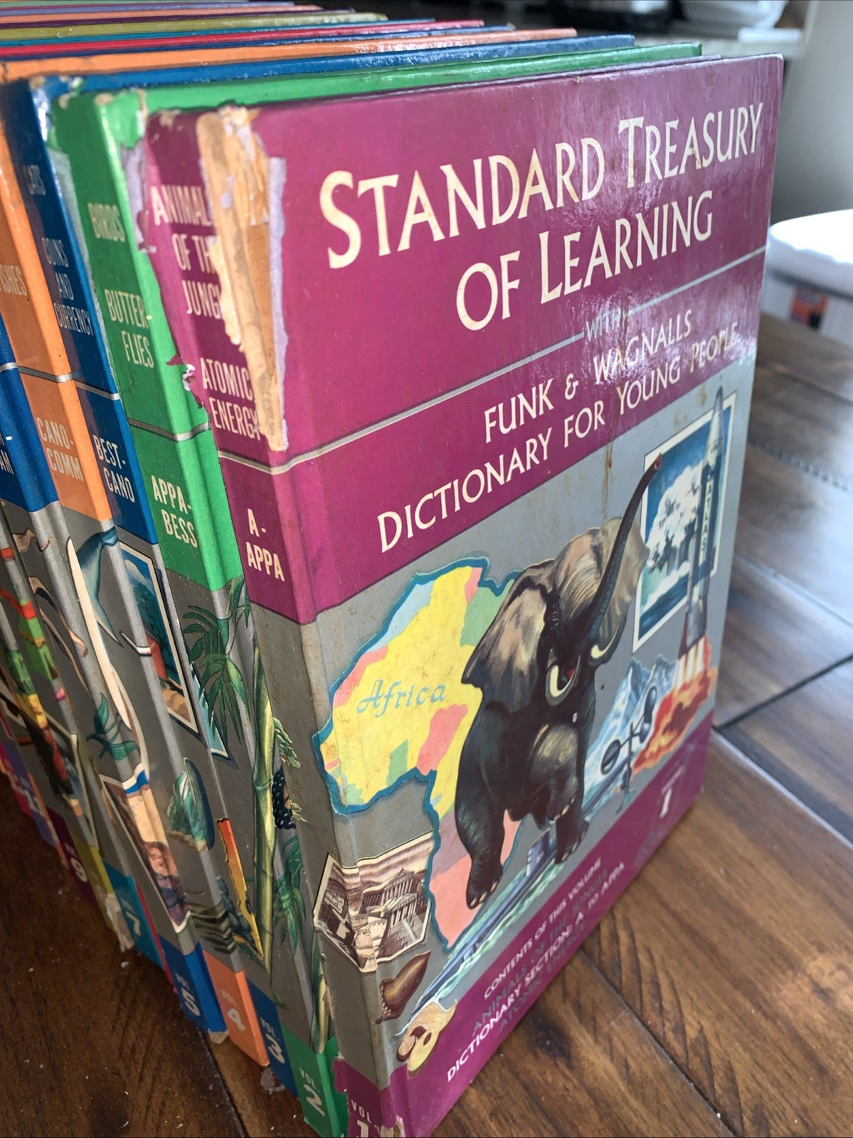 Standard Treasury of Learning Volumes 1-16 Funk And Wagnalls Vintage
