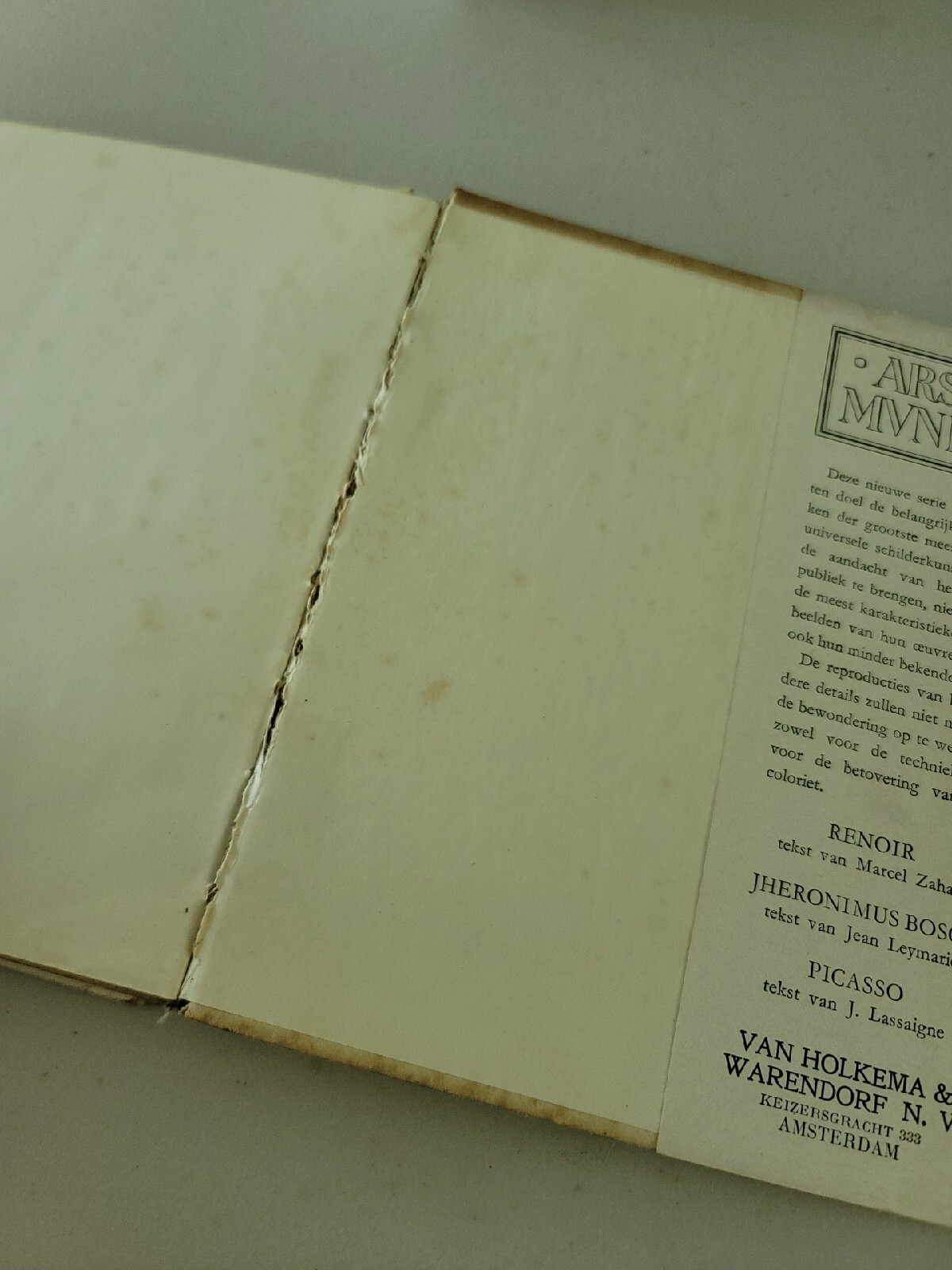 Hieronymus Bosch jheronimus Jean Leymarie 1949 art book warendorf antique