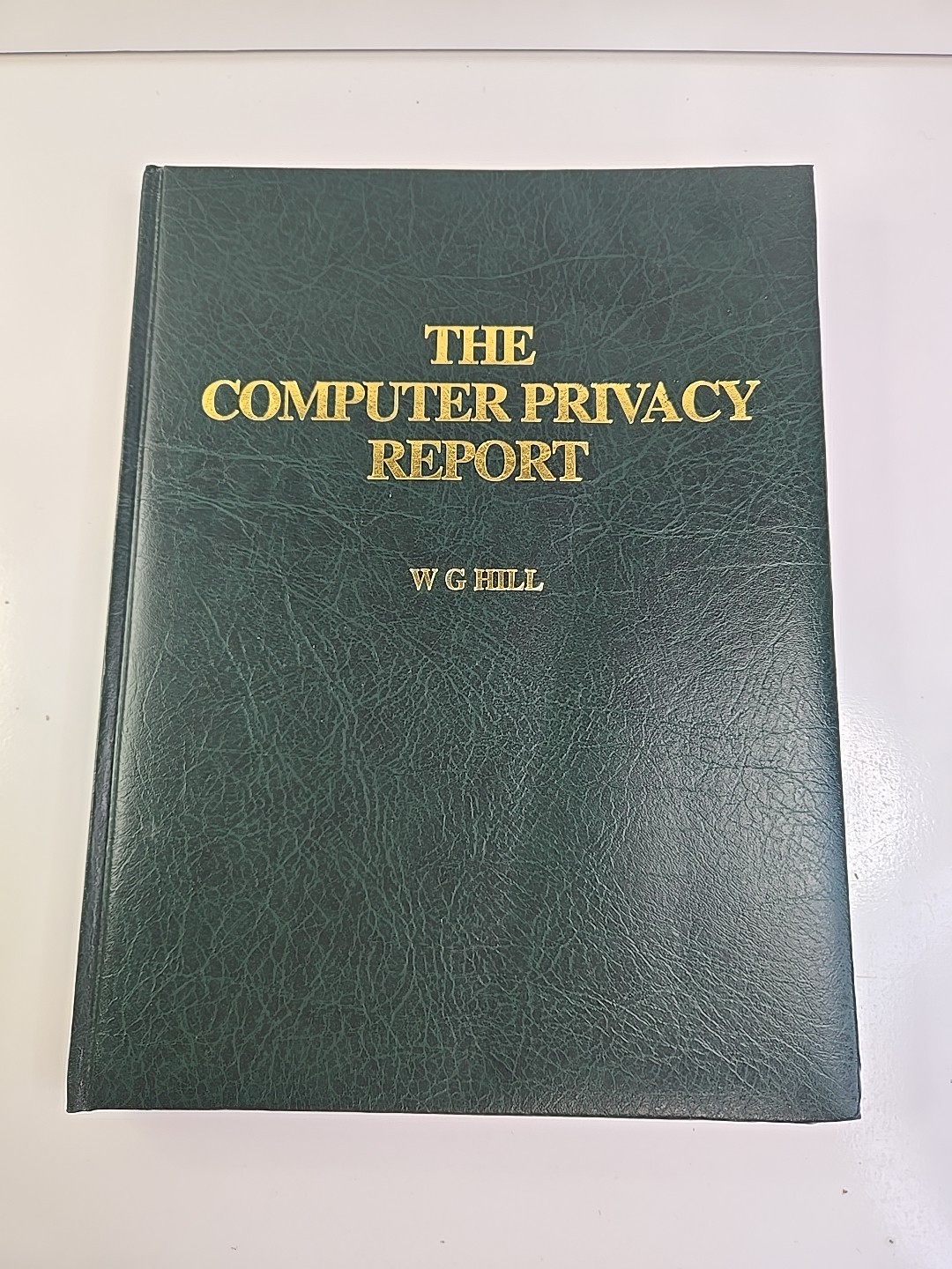 Lot Of 5 – W G Hill Books PT, PT2, Tycoon, Computer Privacy & Banking In Silence