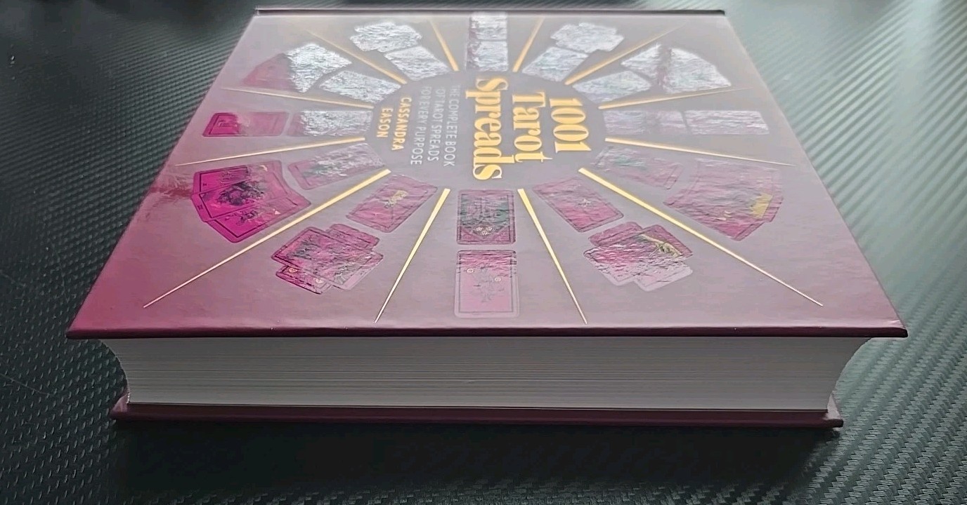 1001 Tarot Spreads Cassandra Eason Hardcover 544 Pages New Laminated Cover