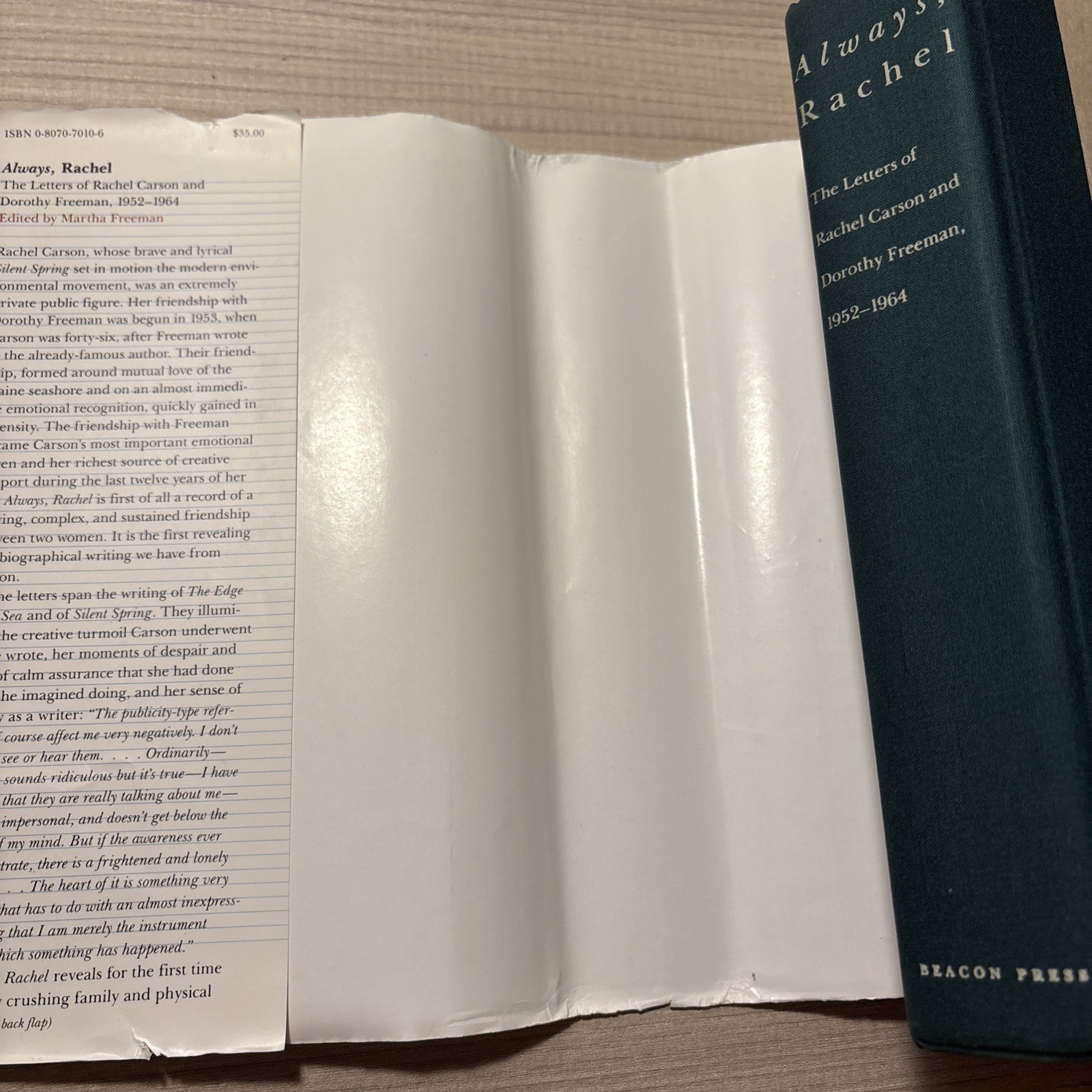 ALWAYS, RACHEL: THE LETTERS OF RACHEL CARSON AND DOROTHY Freeman