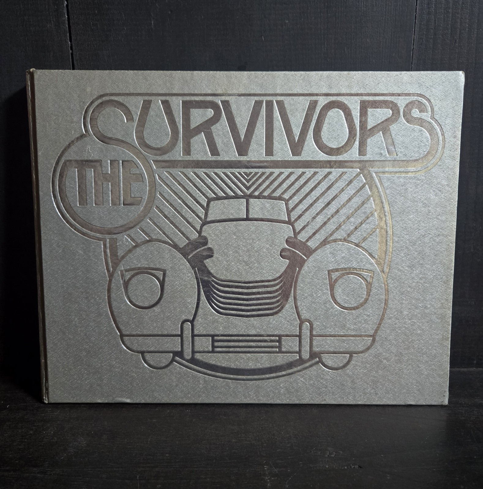 Vintage 1977 The Survivors Classic Car Silver Color Book by Henry Rasmussen