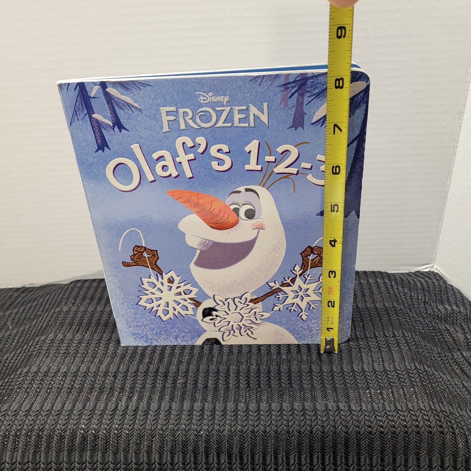 Olaf’s 1-2-3 (Disney Frozen) (Glitter Board Book) – Board book – NEW