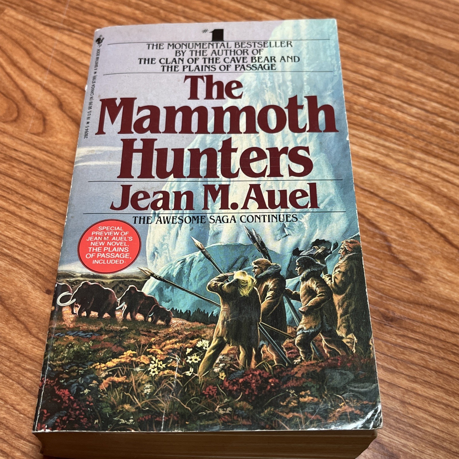 JEAN M AUEL 6 book SET in the EARTH’S CHILDREN series PaperBack 1-6