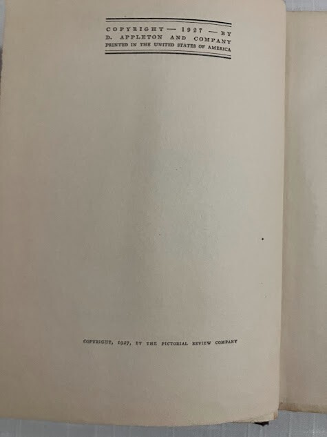 Twilight Sleep by Edith Wharton. D. Appleton 1927 First Edition/Second Printing