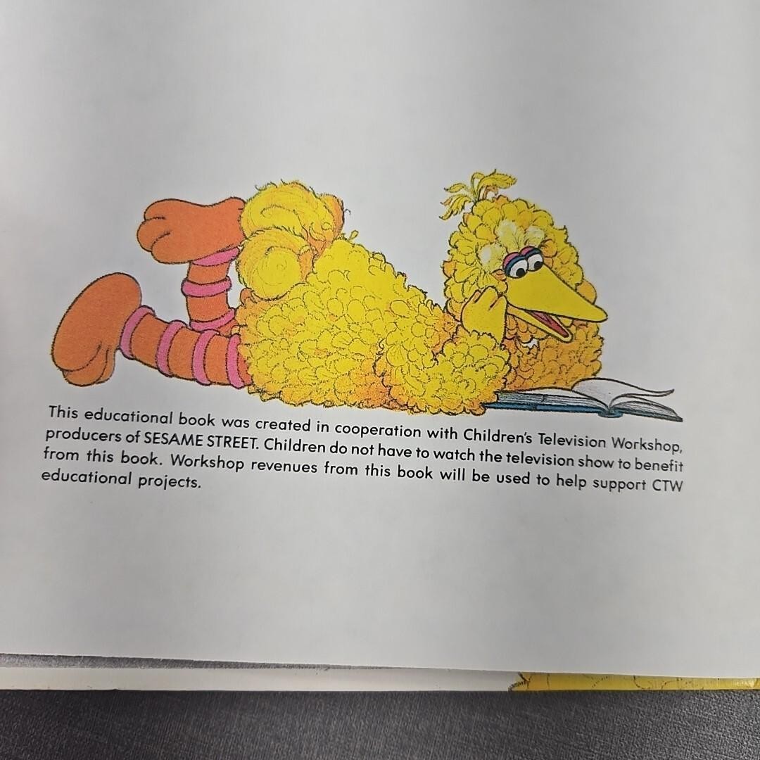 On My Way With Sesame Street Vol 13 In The City 1989 Hardcover Book