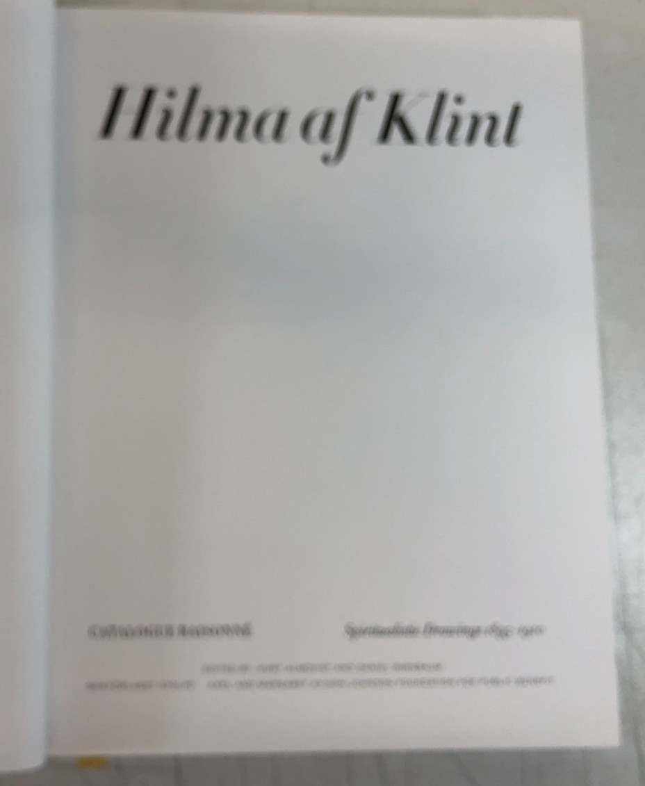 Hilma af Klint, Spiritualistic Drawings 1895-1910, Almquist, 2020, E-119