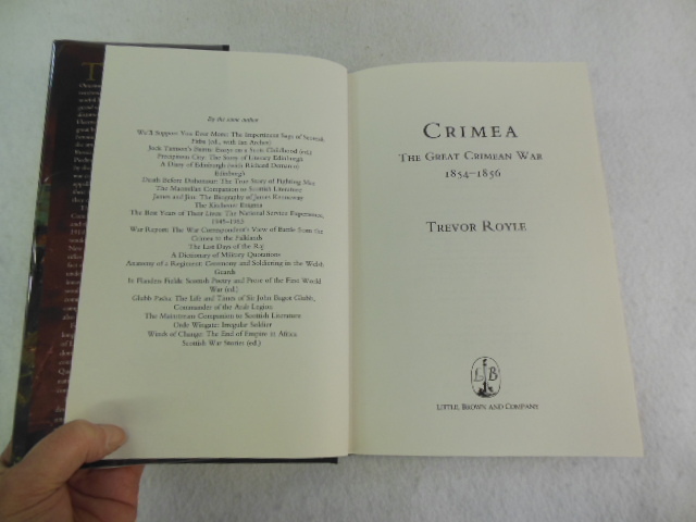 Trevor Royle CRIMEA (ill.) Little, Brown & Co., Boston c. 1999
