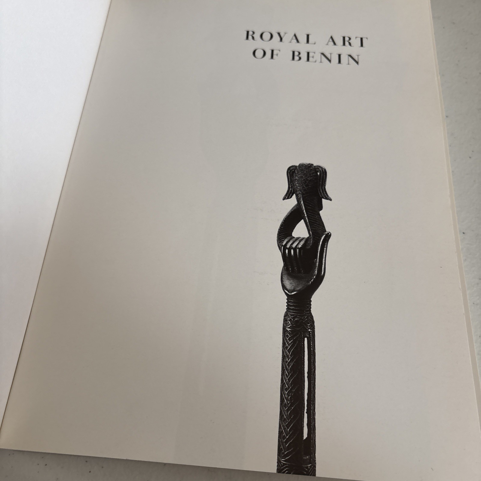 Royal Art Of Benin The Perls Collection Metropololitan Museaum of art paperback