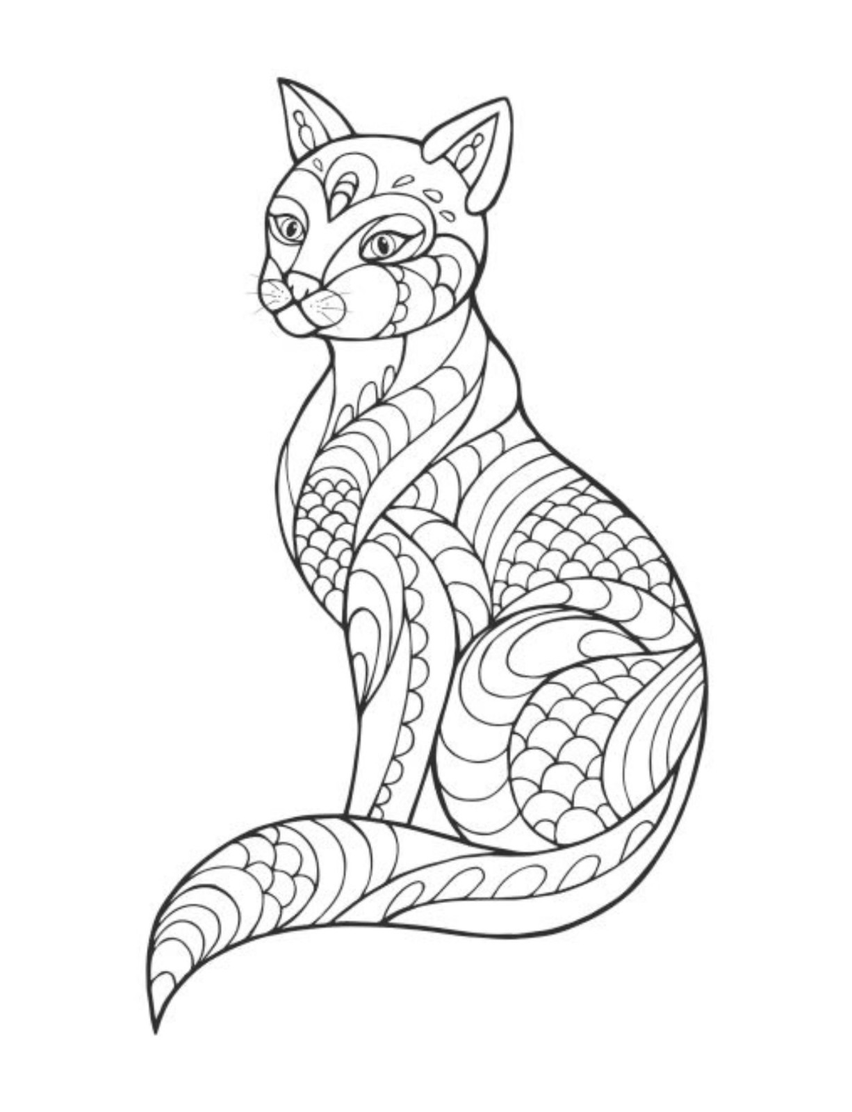 Dogs and Cats Coloring Book for All Ages 108 Pages 8.5 x 11 for All Ages