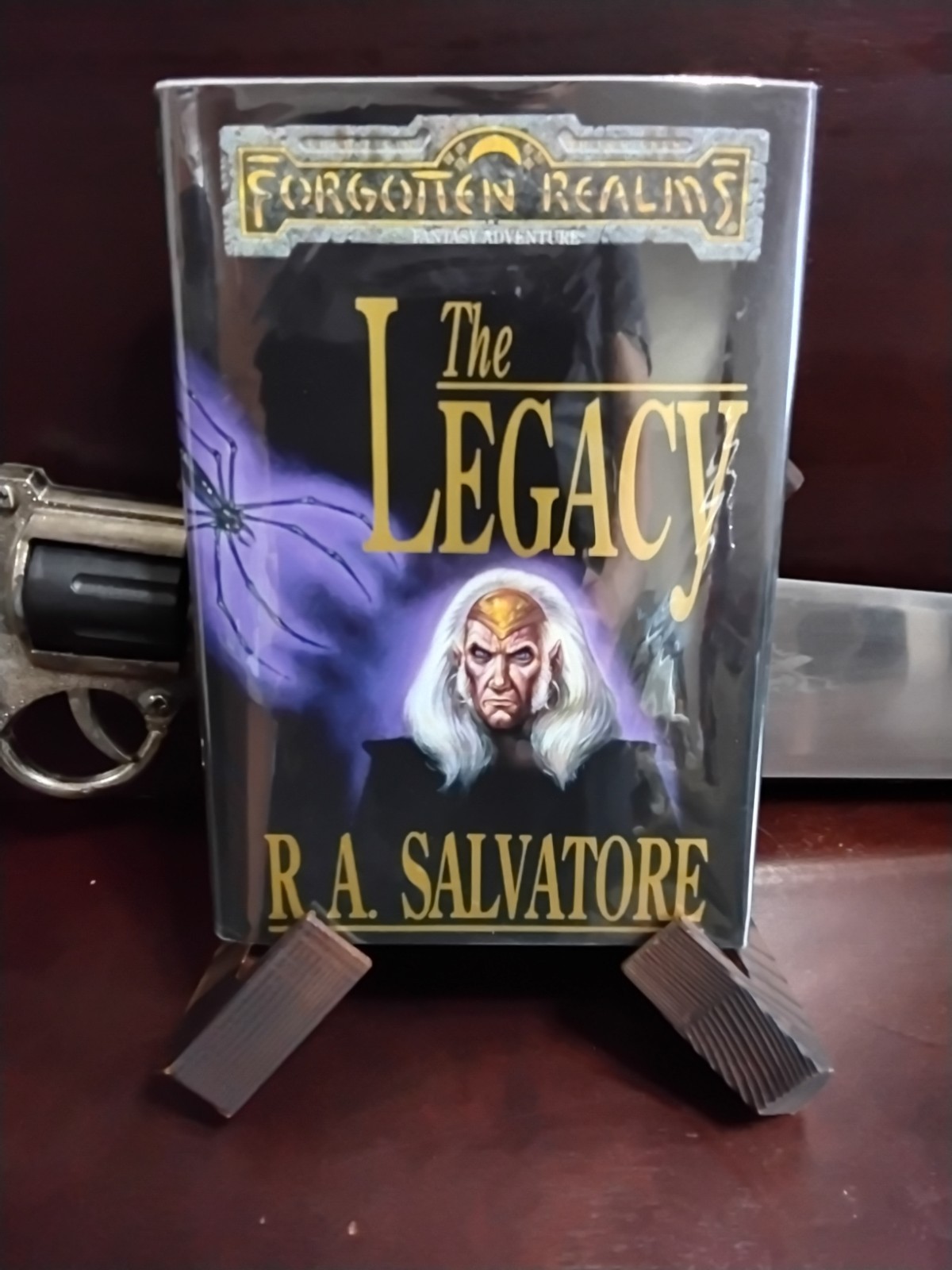 R.A. Salvatore Legacy Of The Drow Set 1st 1st 1992-1996 Drizzt VG HCDDJ LN