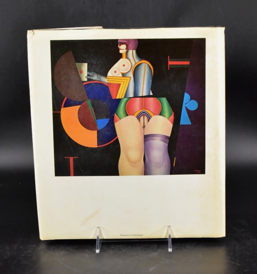 VTG Richard Lindner Art Book Hardcover 56 Color Plates Hilton Kramer 1st Ed