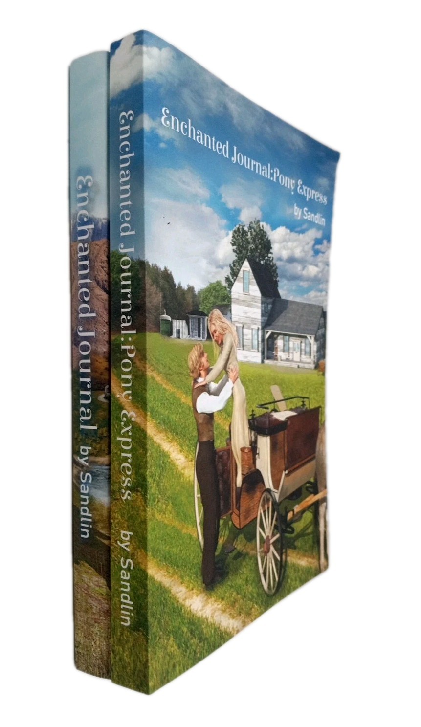 Enchanted Journal Series Sandlin Historical Fiction Oregon Trail & Pony Express
