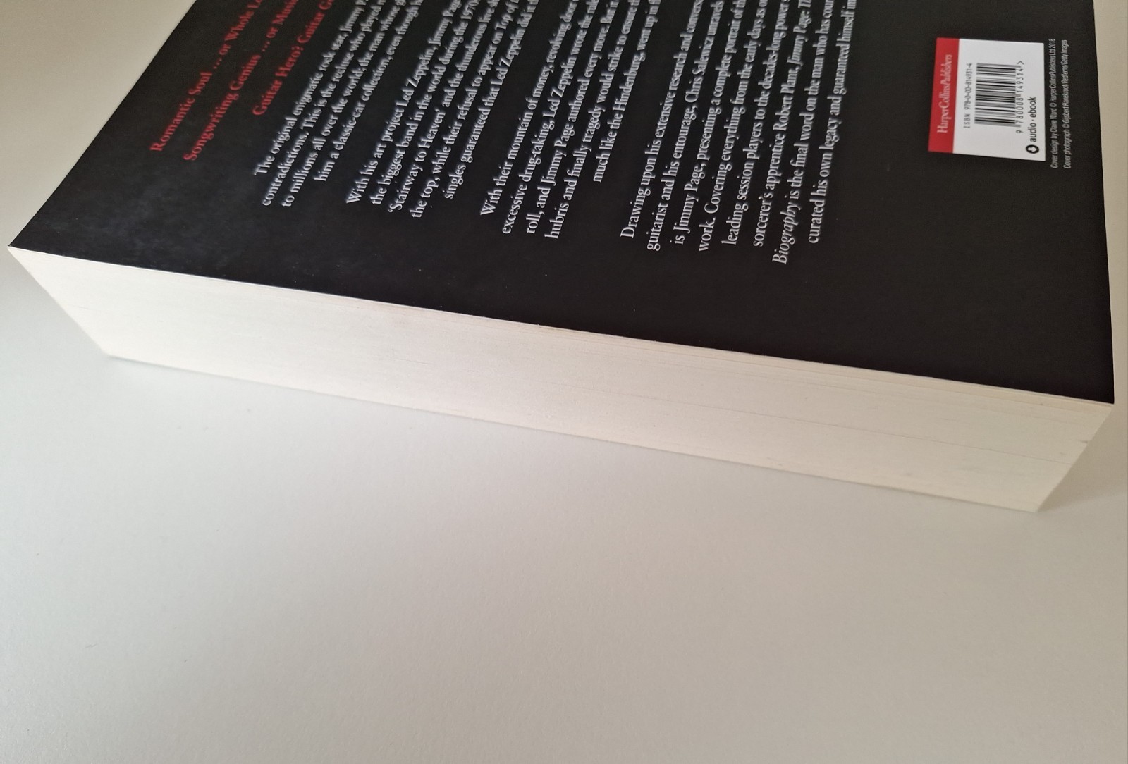 Jimmy Page: The Definitive Biography by Chris Salewicz – Large PB – Free 🚚