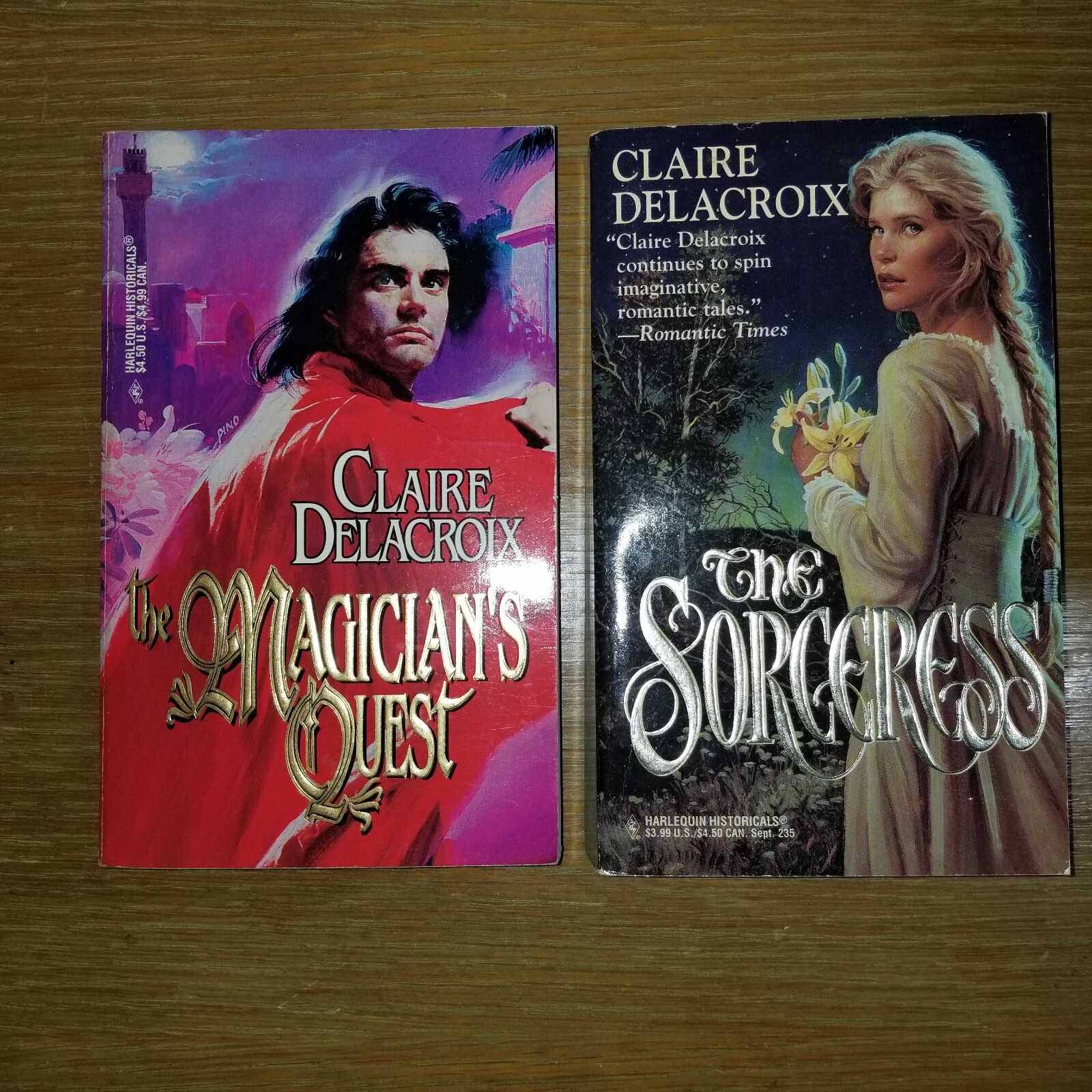 5 Claire Delacroix romance paperbacks