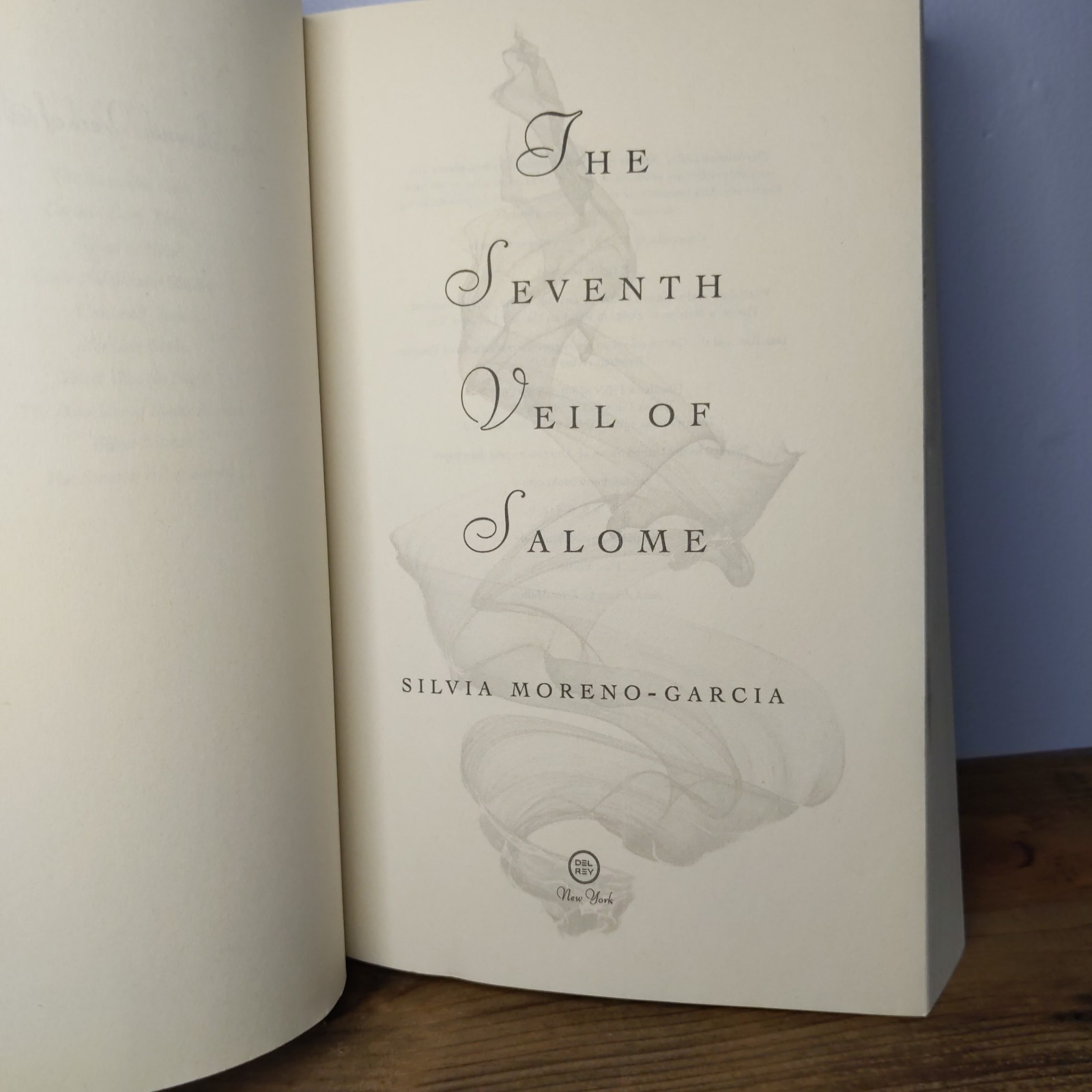 Seventh Veil of Salome ARC Proof by Silvia Moreno-Garcia (2024, Trade Paperback)