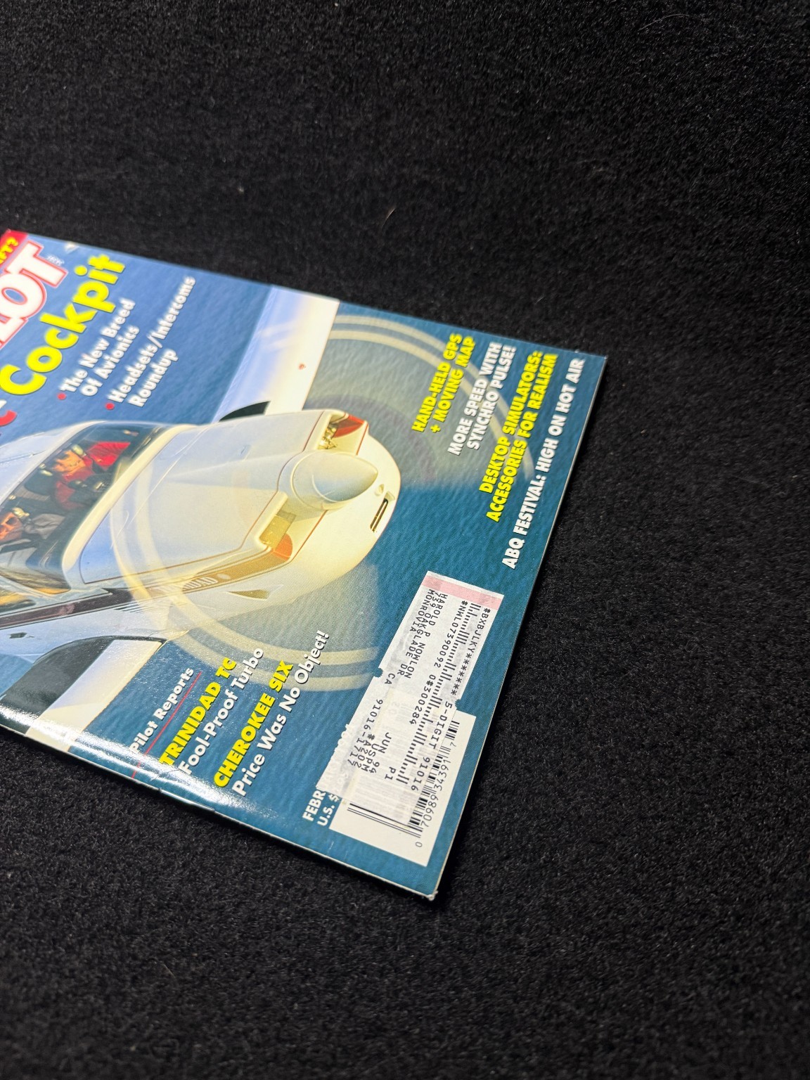 Plane & Pilot Magazine Electronic Cockpit 1994 Aviation Aircraft GPS Avionics