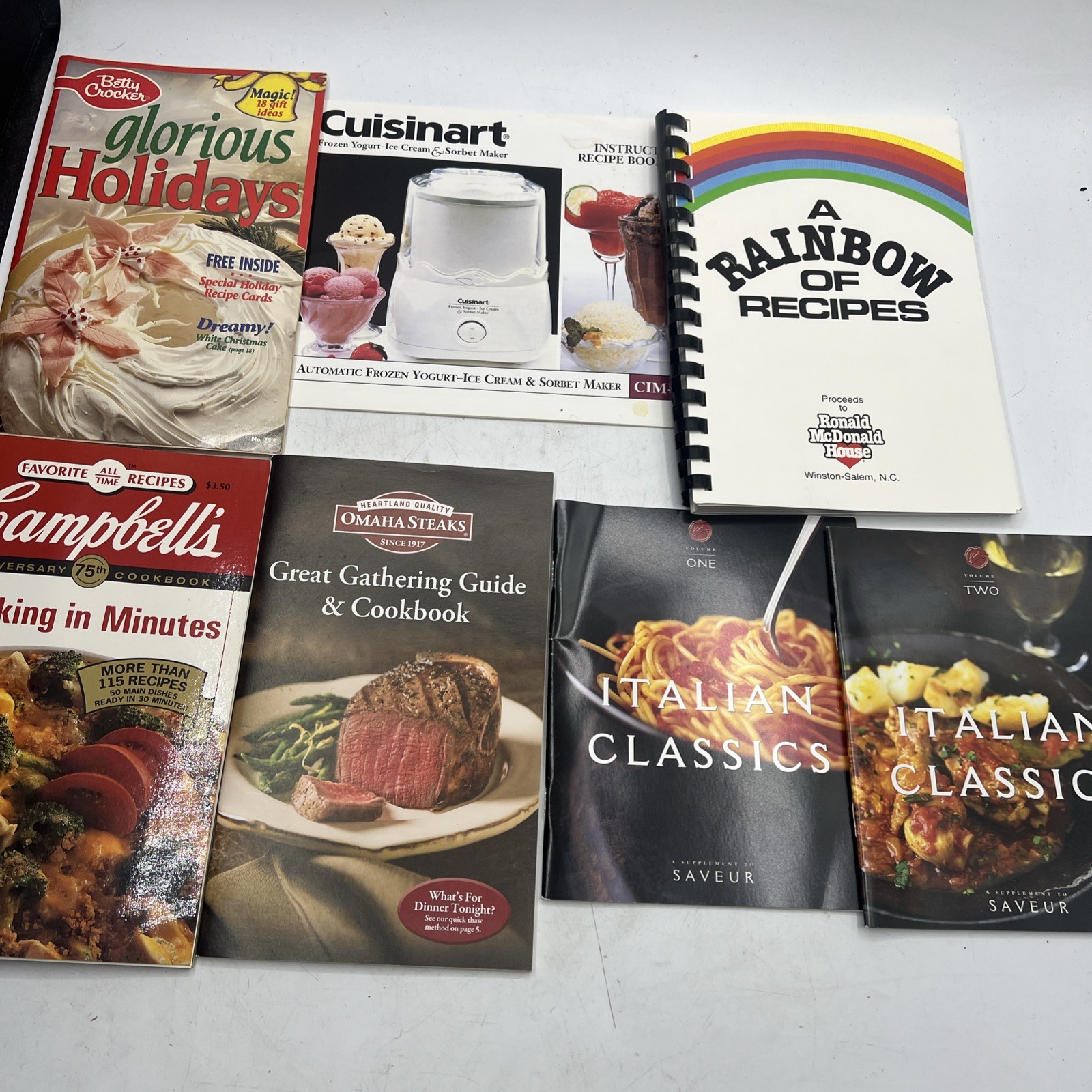 Huge Vintage Lot Of 40 Recipe Booklets Pamphlets Advertising Cookbooks Pillsbury
