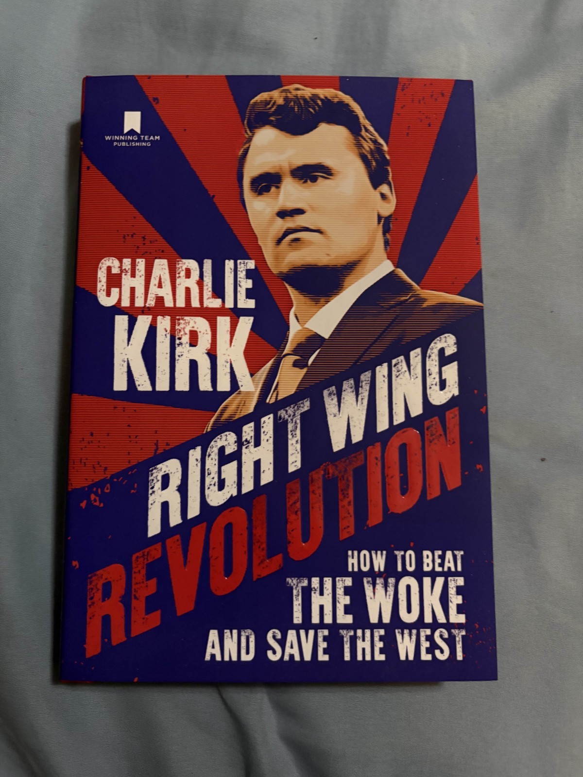 Right Wing Revolution by Charlie Kirk 2024 Hardcover New 1st Edition FREE SHIP!!