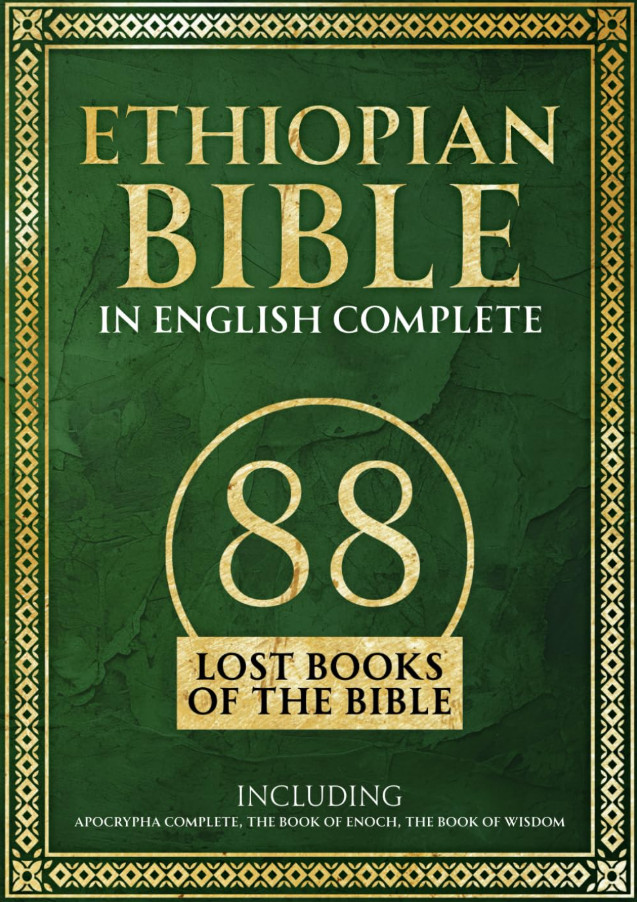 Ethiopian Bible in English Complete 88 Lost Books of the Bible 638 Pages English