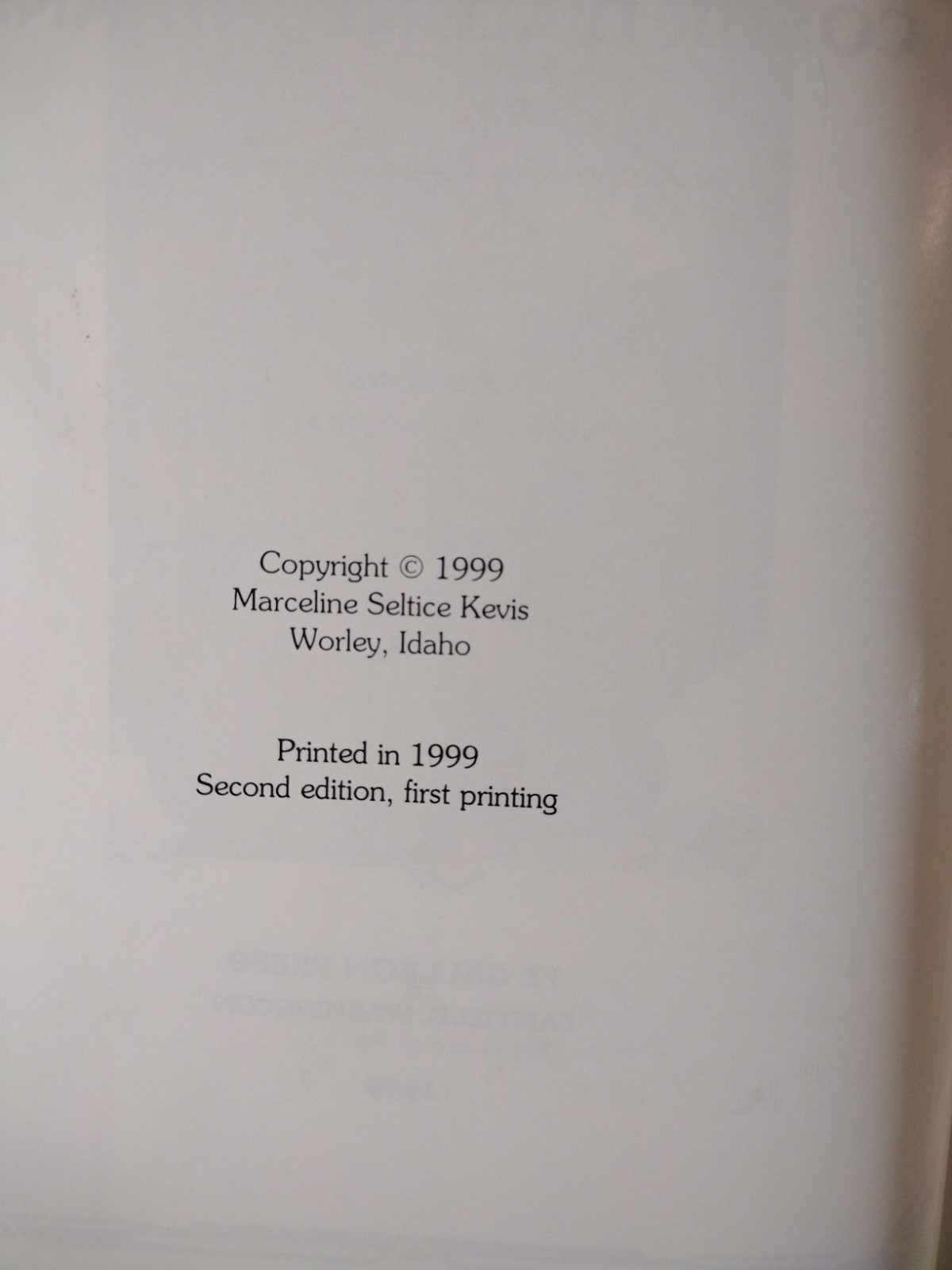 Vintage Saga Of The Coeur d’Alene Indians Chief Joseph Seltice Hardcover History