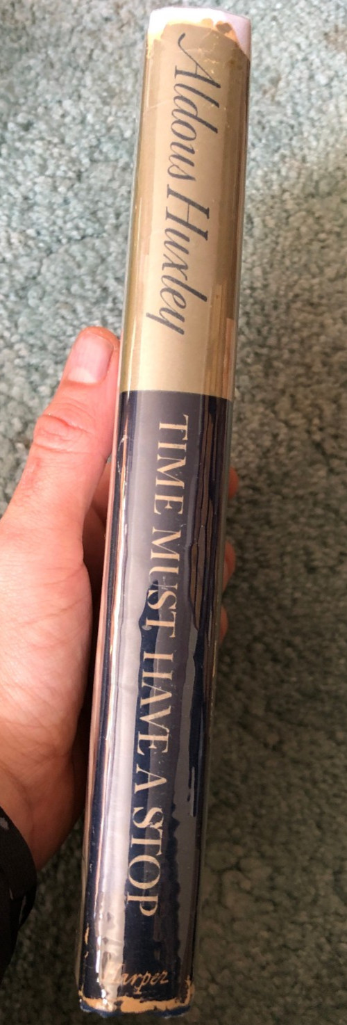 Time Must Have a Stop, Aldous Huxley, 1944 Harper and Brothers hardcover