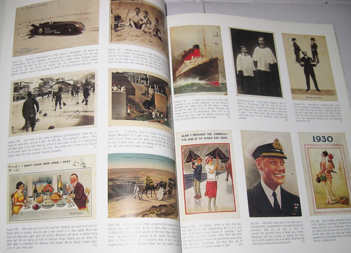 The Postcard Century: 2000 Cards & Their Messages, paperback 2000 mint condition