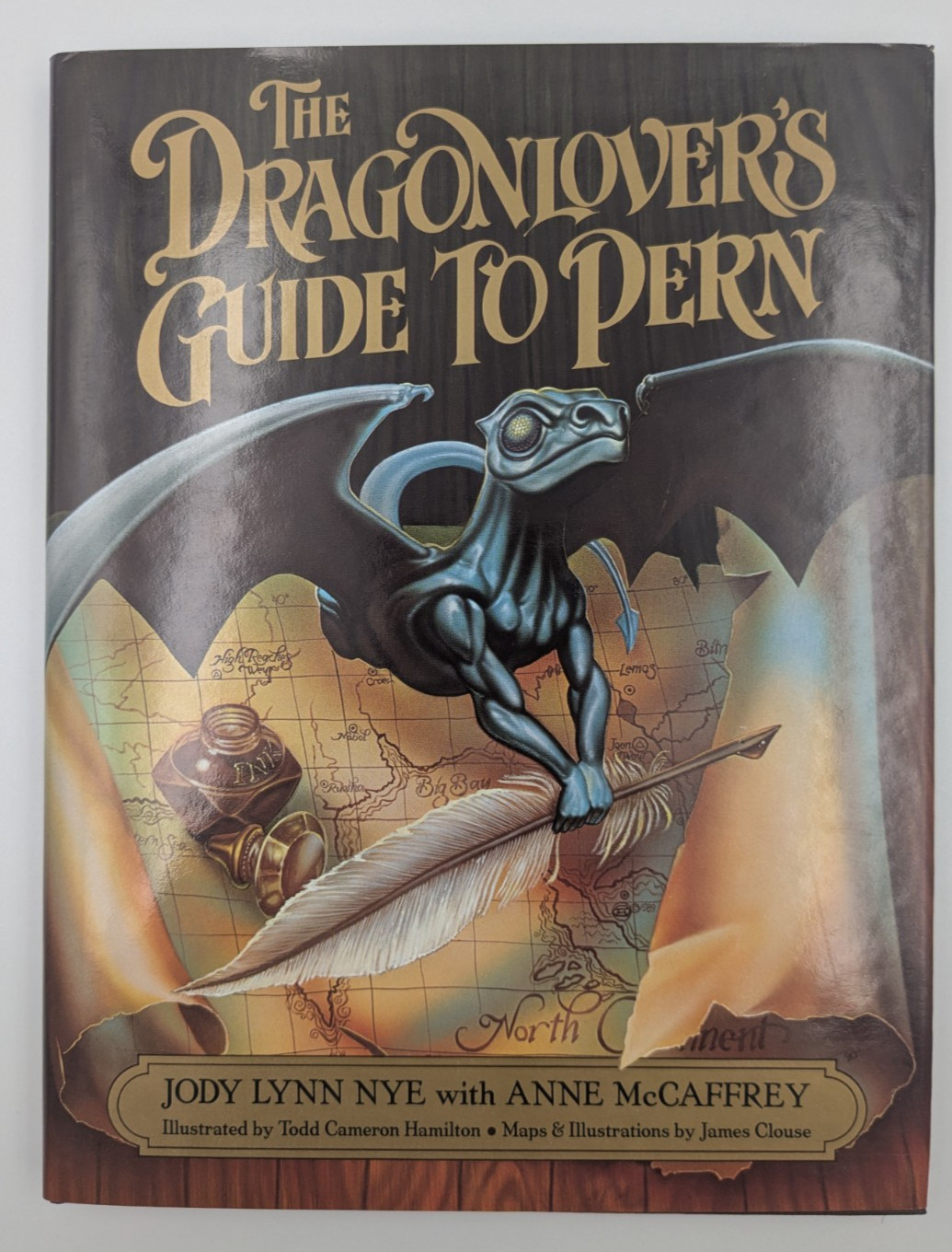 The Dragonlover’s Guide to Pern by Jody Lynn Nye & McCaffrey (Hardcover,1989)