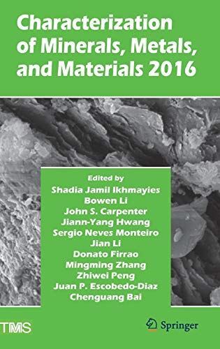 Characterization of Minerals, Metals, and Materials 2016 (The