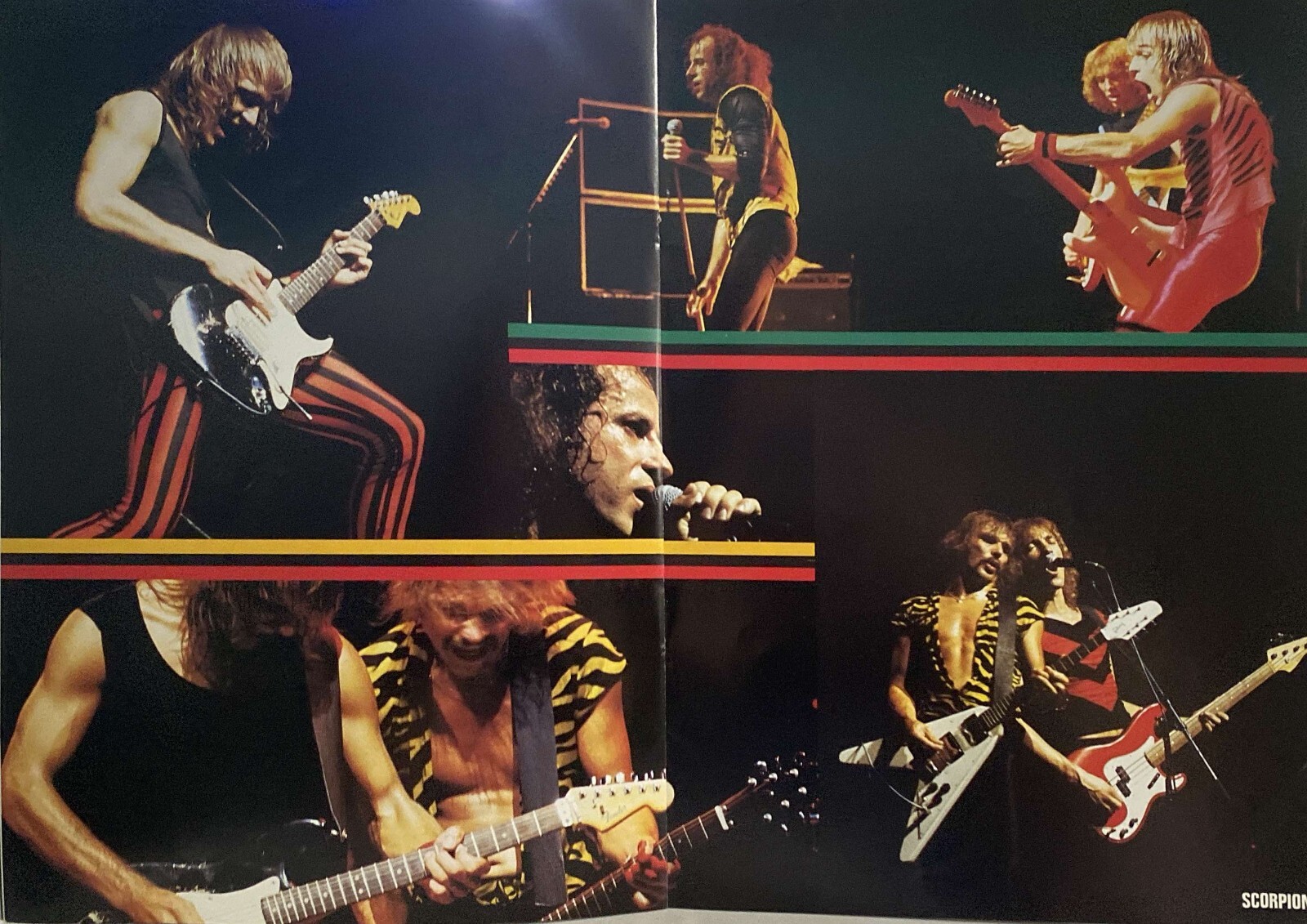 Super Rock 84 Bon Jovi Scorpions Whitesnake Japanese Tourbook 56 Pages