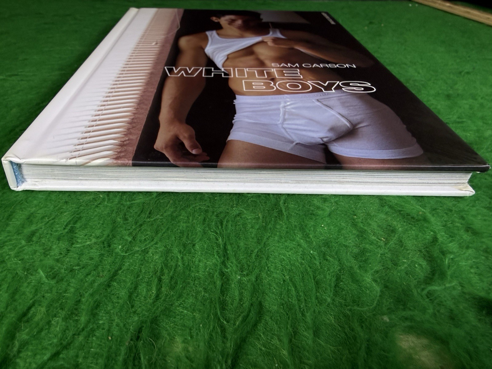 WHITE BOYS By Sam Carson 2005 Photo Hardcover Book Bruno Gmunder Gay Interest