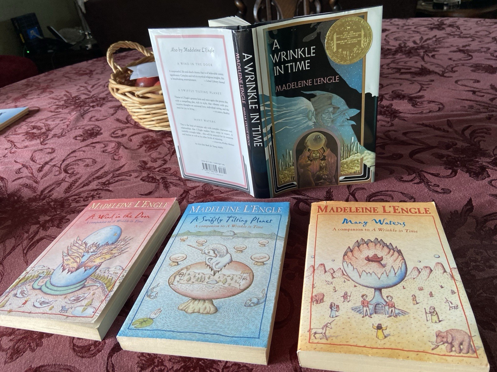 Madeleine L’Engle Time Trilogy Set Dell Wrinkle in Time HC, PB Lot FREE SHIPPING