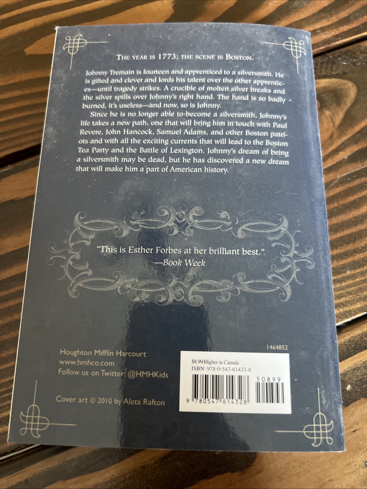 Johnny Tremain – Paperback By Forbes, Esther Hoskins – LIKE NEW
