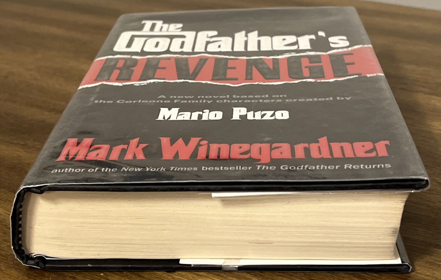 Mario Puzo’s THE GODFATHER’S REVENGE Mark Winegardner 2006 1st Print Hardcover