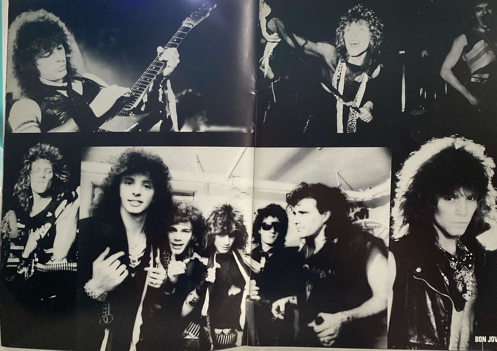 Super Rock 84 Bon Jovi Scorpions Whitesnake Japanese Tourbook 56 Pages