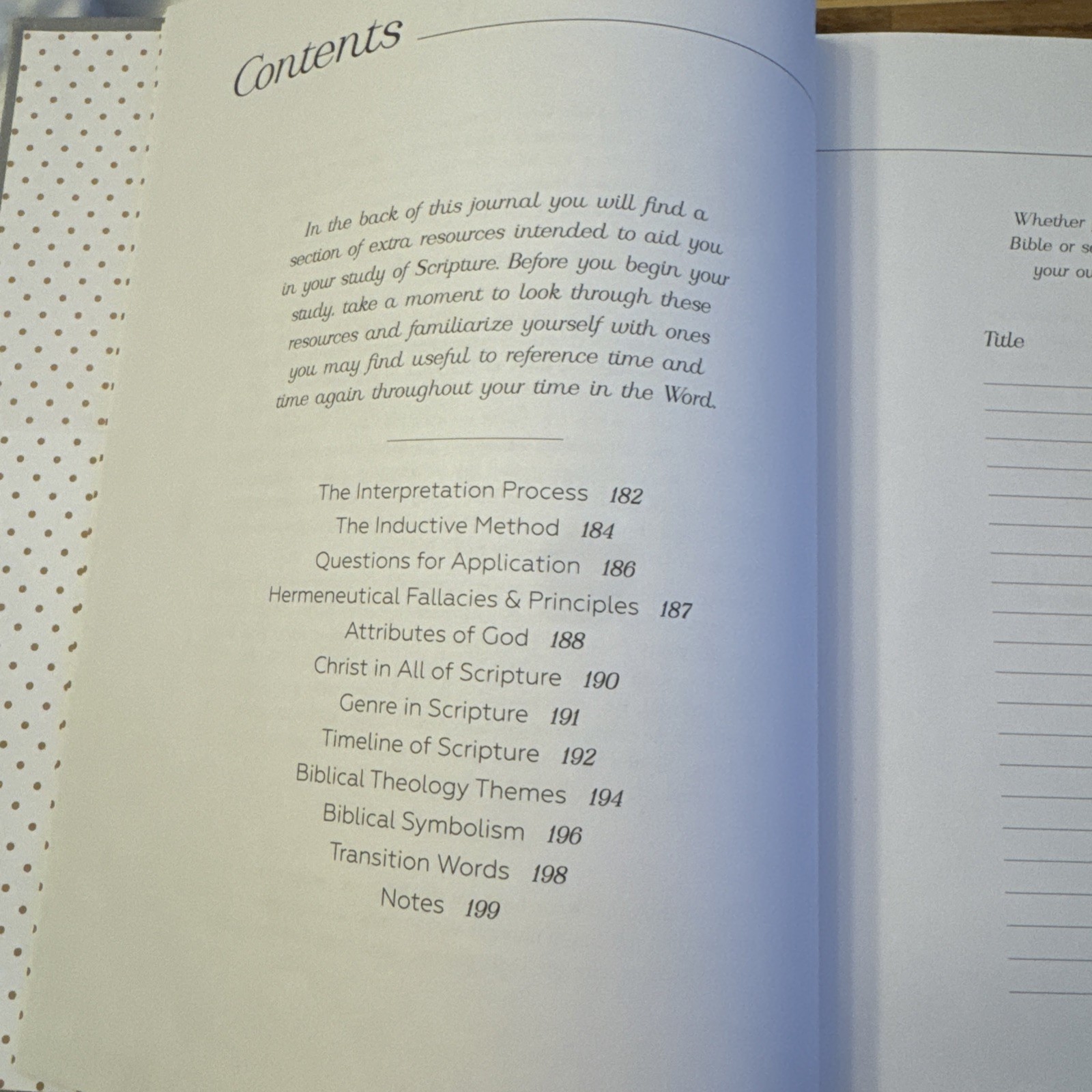 NEW In The Word A Journal For Deeper Bible Study By The Daily Grace Co Linen