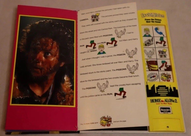 HOME ALONE 2 LOST NEW YORK VTG SOUND & STORYBOOK LOOK ‚N LISTEN ELECTRONIC 1992