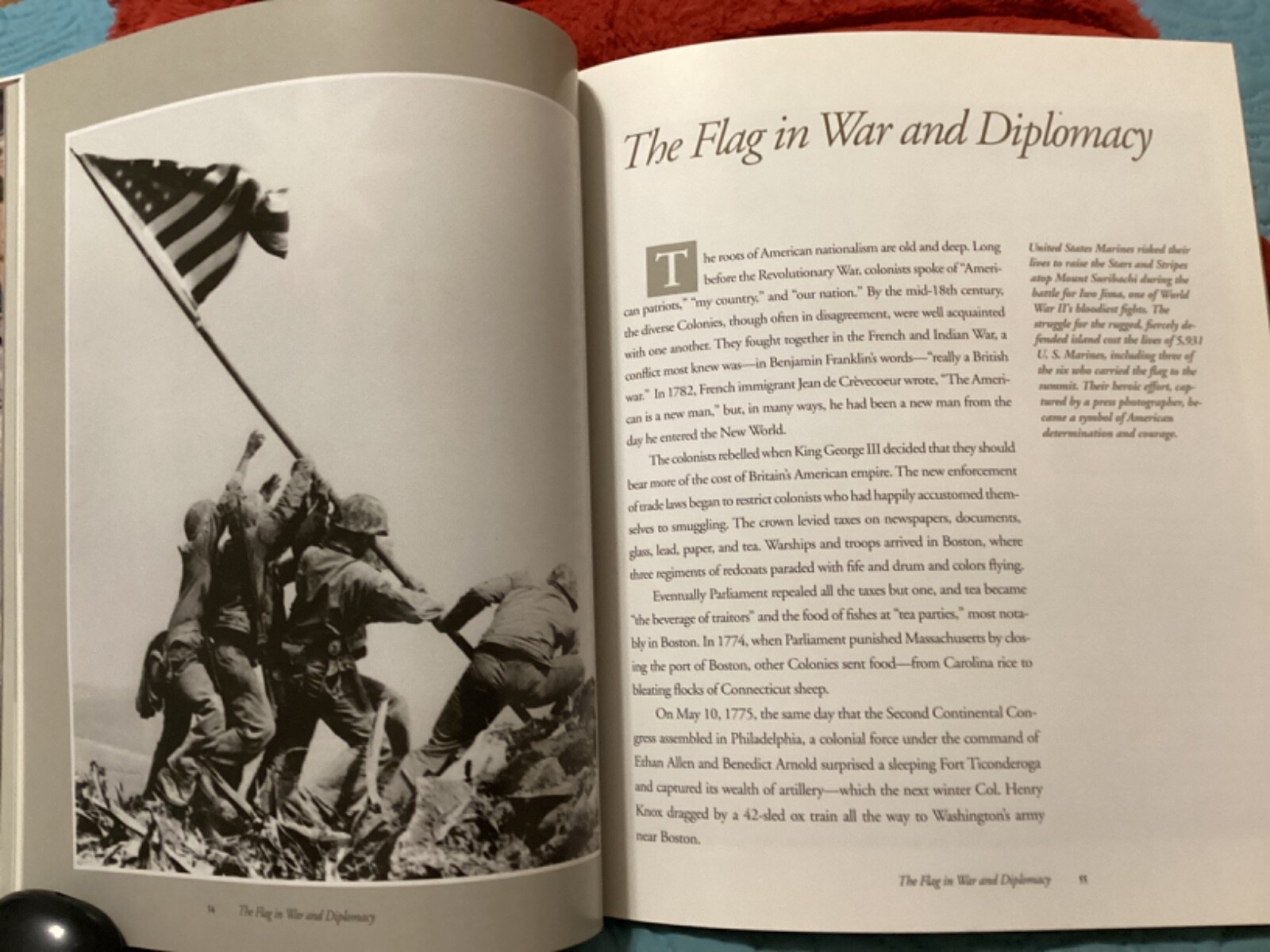 STAR-SPANGLED BANNER SOFTCOVER BOOK/ NATIONAL GEOGRAPHIC,232 PAGES/FREE POSTAGE!