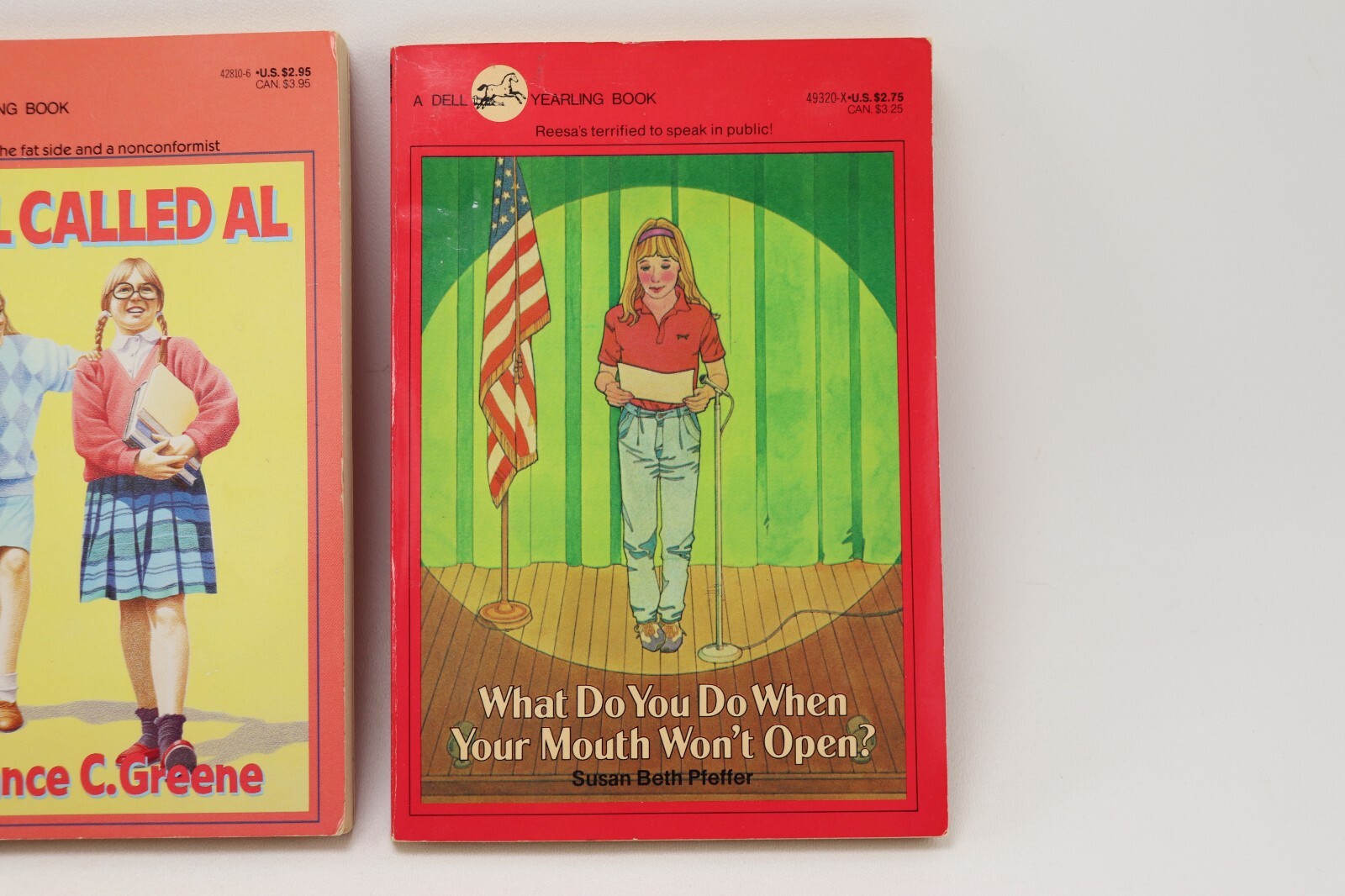 Lot Of 3 A Dell Yearling Books, Mixed Lot Of Vintage Paperbacks 1981, (2) 1988