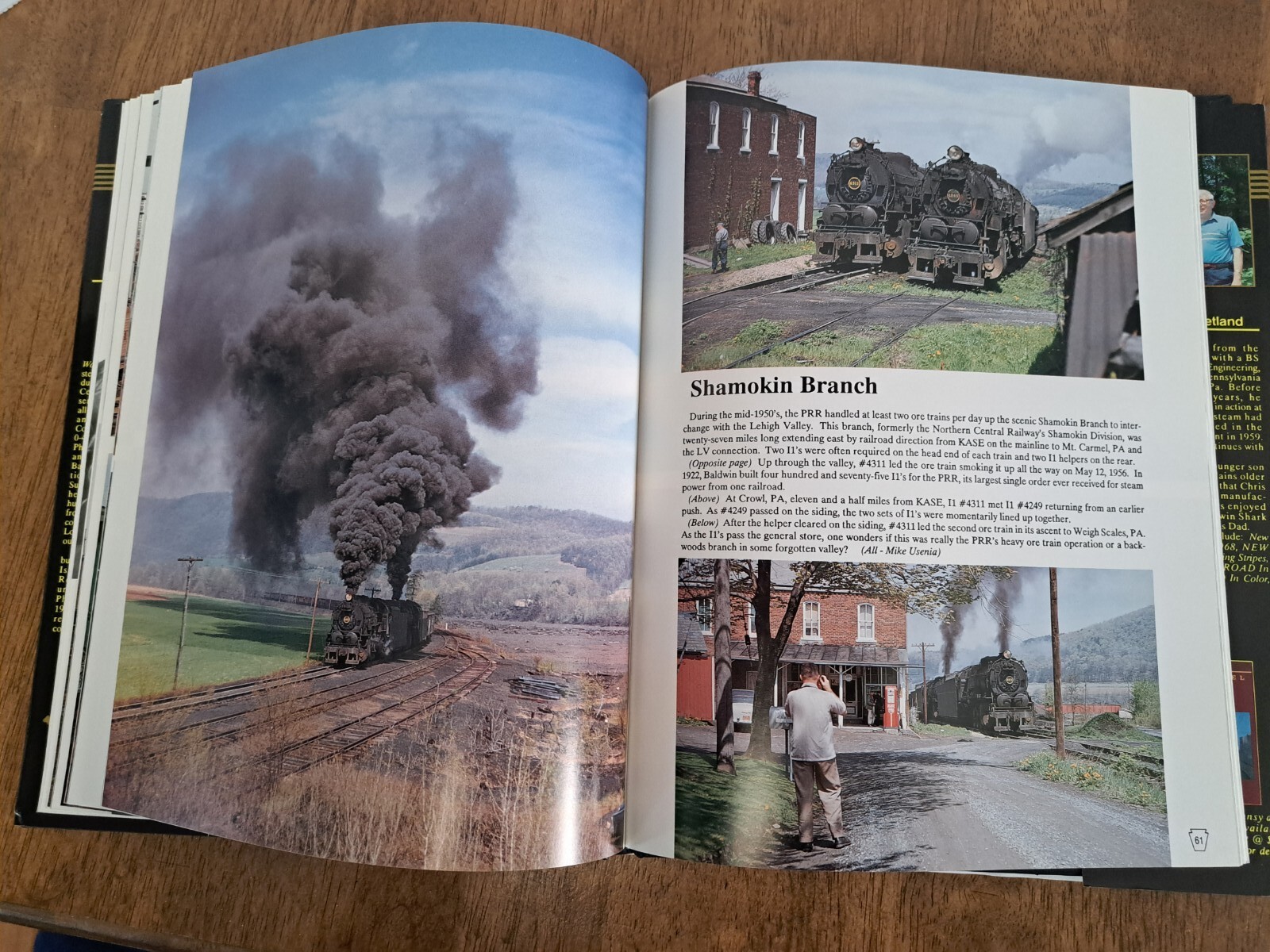 PENNSY STEAM YEARS – VOL. #1 – SWEETLAND – MORNING SUN – 128 PAGES *CLOSEOUTS